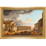 Robert Kolodziejski, View of Theatre Square (copy according to Marcin Zaleski, 1838), 2000