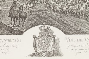 Bernardo Bellotto (1721 - 1780 ), Widok Warszawy od strony Pragi, reprint, odbitka późniejsza