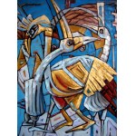 Elizabeth BOUKOURBANE (b. 1958), Birds - Freaks II, 2021