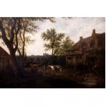 Roelof van Vries (1628/9-1682), Country Yard