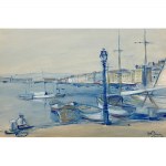 Henry Hayden (1882-1970), Port of Toulon circa 1920.
