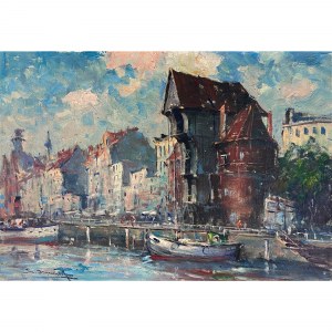 Eugeniusz Dzierżencki (1905-1990), Gdańsk-Żuraw nad Motławą