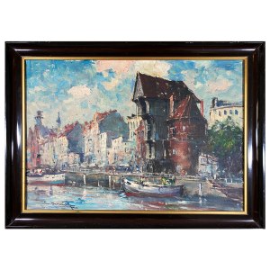 Eugeniusz Dzierżencki (1905-1990), Gdańsk-Żuraw nad Motławą