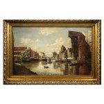 Alfred Antonii Pawłowski (1875-?), Gdańsk - Żuraw nad Motławą