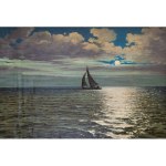 Mieczyslaw Barwicki (active 1900-1929), "For fishing on Hel," 1929.
