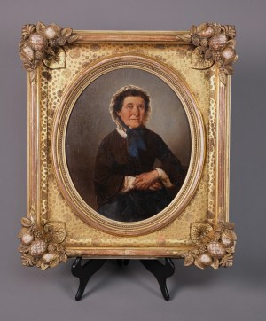 Józef Szermentowski, Józef Szermentowski (1833-1876), Portret kobiety w czepcu, 1865r.