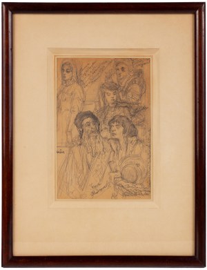 Jan Matejko (1838 Kraków - 1893 tamże), Szkic do 
