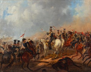 January Suchodolski (1797 Grodno-1875 Boimie k. Węgrowa), Lansjerzy Nadwiślańscy pod Lipskiem