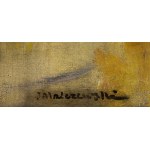 Jacek Malczewski (1854 Radom - 1929 Kraków), Akt w ogrodzie