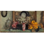 Alfons Karpinski (1875 Rozwadów - 1961 Kraków), Still life with flowers