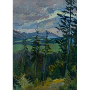 Stanisław Kamocki (1875 Varsovie - 1944 Zakopane), Paysage des Tatras