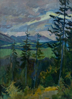 Stanisław Kamocki (1875 Warszawa - 1944 Zakopane), Pejzaż tatrzański