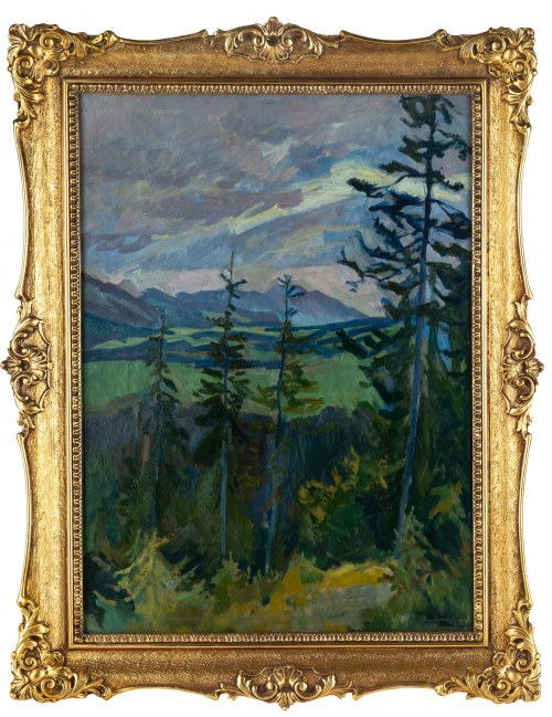 Stanisław Kamocki (1875 Warszawa - 1944 Zakopane), Pejzaż tatrzański