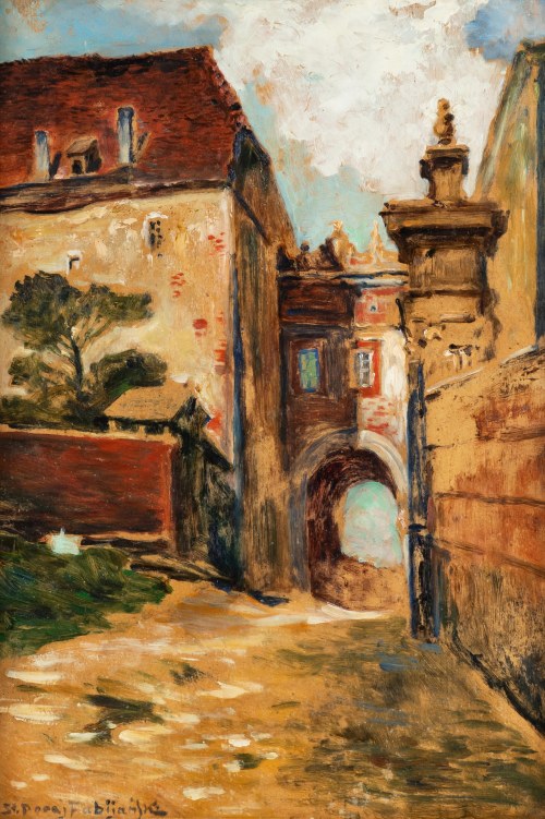 Stanisław Fabijański (1865 Paryż - 1947 Kraków), Brama Wazów na Wawelu