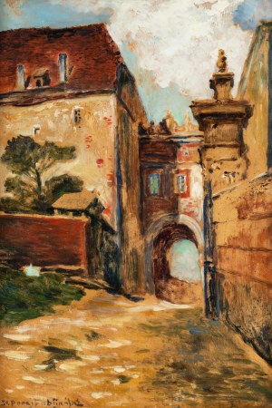 Stanisław Fabijański (1865 Paryż - 1947 Kraków), Brama Wazów na Wawelu