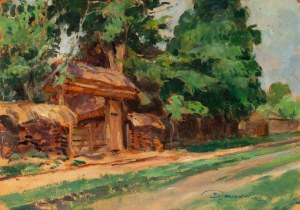 Stanisław Janowski (1866 Kraków-1942 tamże), Pejzaż wiejski