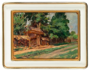 Stanisław Janowski (1866 Kraków-1942 tamże), Pejzaż wiejski