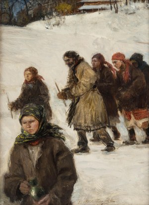 Teodor Axentowicz (1859 Braszów/Rumunia - 1938 Kraków), Święto Jordanu