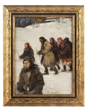 Teodor Axentowicz (1859 Braszów/Rumunia - 1938 Kraków), Święto Jordanu