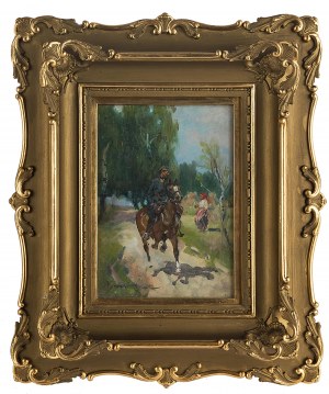 Wojciech Kossak (1856 Paryż - 1942 Kraków), Pozdrowienie