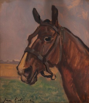 Jan Erazm Kotowski (1885 Opatkowiczki k. Pińczowa - 1960 Milanówek), Głowa konia