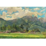 Stanisław Gałek (1876 Mokrzyska - 1961 Zakopane), View of the Giewont.