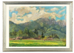 Stanisław Gałek (1876 Mokrzyska - 1961 Zakopane), Widok na Giewont