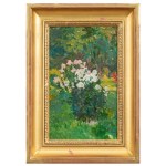 Jerzy Karszniewicz (1878 Tarnów - 1945 Kraków), Shrubs in the garden
