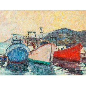 Francisco Kmita (1926-2013), Lode v Peniscola Puerto, 1982.