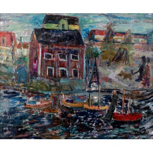Judyta Sobel (1924 Lwów - 2012 Nowy Jork), Spacer nad wodą