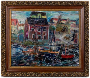 Judyta Sobel (1924 Lwów - 2012 Nowy Jork), Spacer nad wodą