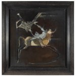 Alfred Aberdam (1894 Lviv - 1963 Paris), Angel of Death and the Horseman