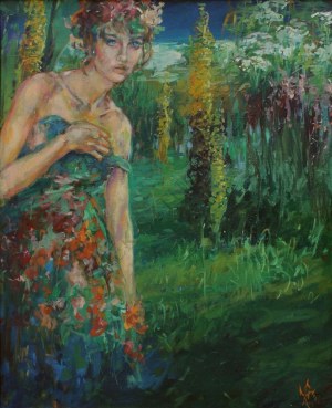 Klaudiusz Abramski, Flora z cyklu Ogrody mojej wyobraźni (1998)