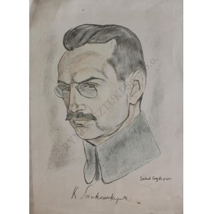 Leopold Gottlieb (1879-1934), Portret Kazimierza Sosnkowskiego(z teki &bdquo;Legiony Polskie&ldquo;, 1916-36)