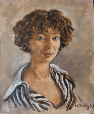 Katarzyna Librowicz (1912-1991), Portret dziewczyny (1977)