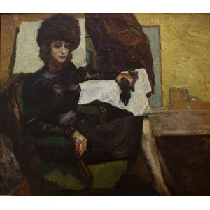 A.N.(XX w.), Kobieta w fotelu