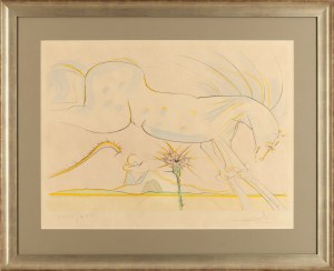Salvador Dalí (1904 Figueres - 1989 Figueres), Konik i wilk