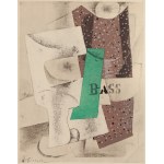 Pablo Picasso (1881 Malaga - 1973 Mougins), Bottle of Bass and a Glass, 1929