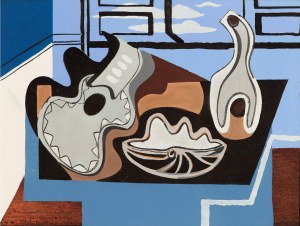 Louis Marcoussis (1878 Łódź - 1941 Cusset), Martwa natura, 1929