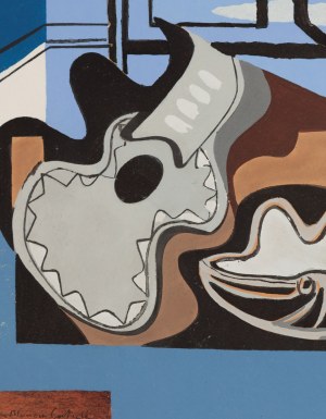 Louis Marcoussis (1878 Łódź - 1941 Cusset), Martwa natura, 1929