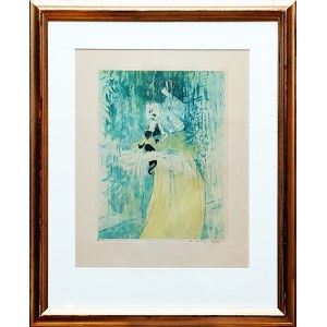 Henri de Toulouse-Lautrec (1864-1901), Pani May Belfort i jej kot
