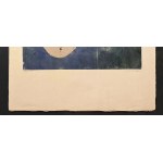 Józef Hecht (1891-1951), Mouettes sur fond bleu