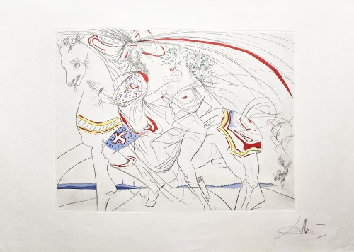 Salvador Dalí (1904 - 1989), Diana de Poitiers, 1974