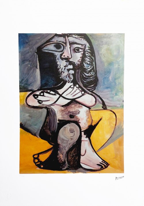 Pablo Picasso (1881 - 1973), Akt męski