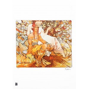 Alfons Mucha (1860 - 1939), Chocolat Mexicain