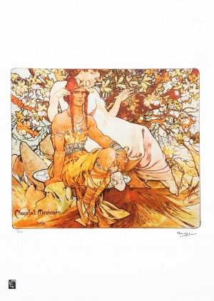 Alfons Mucha (1860 - 1939), Chocolat Mexicain