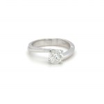 3.93 GR NATURAL WHITE GOLD RING WITH DIAMONDS - RNG40904