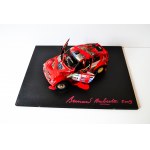 BERNARD AUBERTIN, Automobile bruciata, BERNARD AUBERTIN, Automobile bruciata