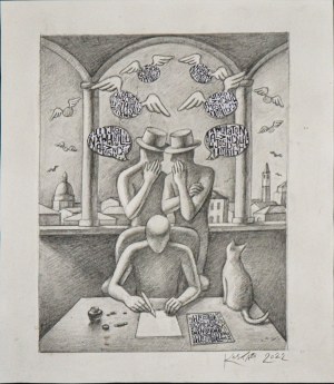 MARK KOSTABI, Scripta Manent