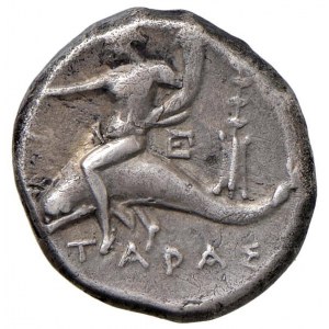 CALABRIA Taranto - Statere (asi 281-240) Magistrát Herakl...